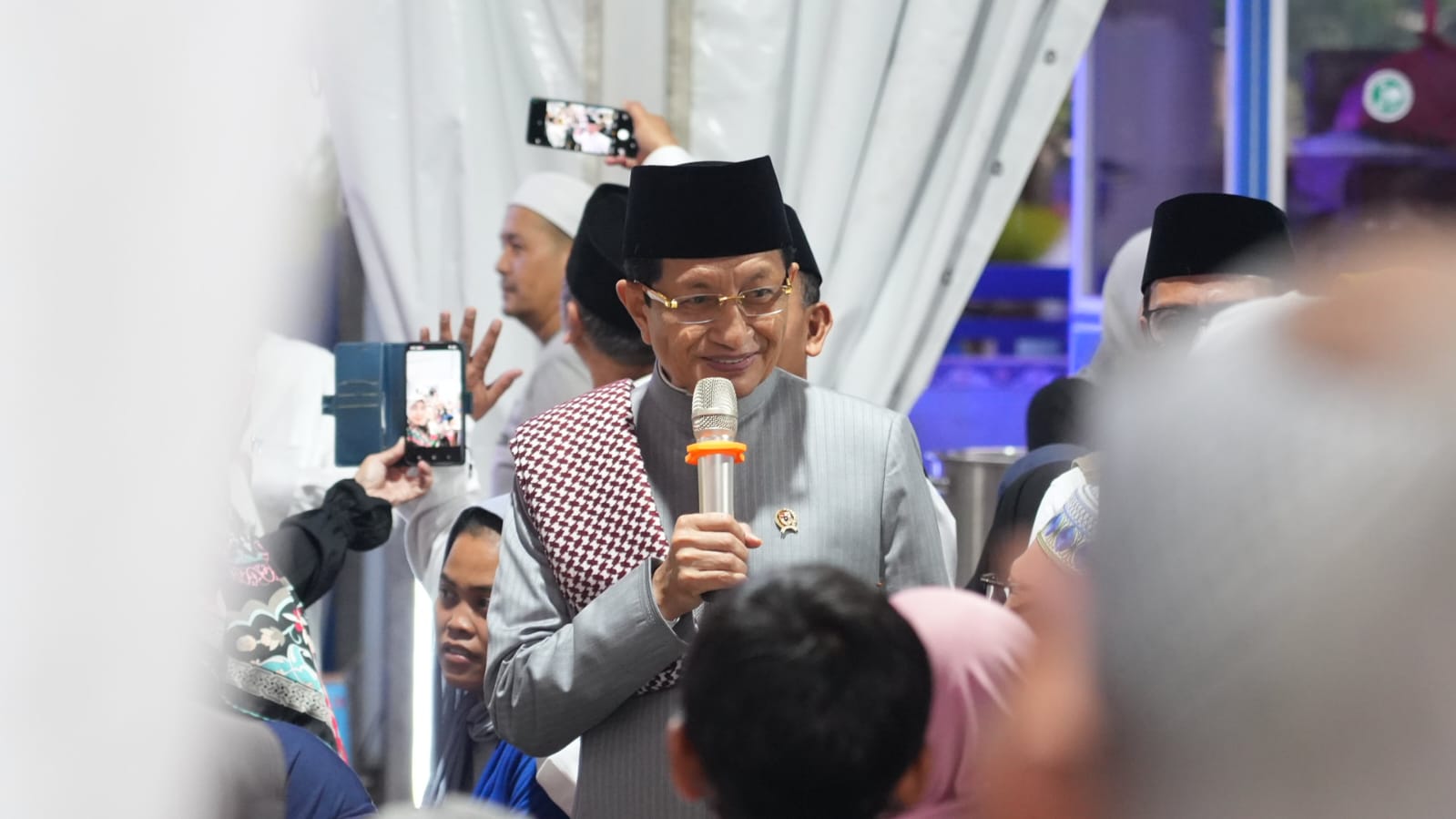 Tinjau Masjid Ramah Pemudik, Menag Doakan para Musafir Selamat sampai Tujuan