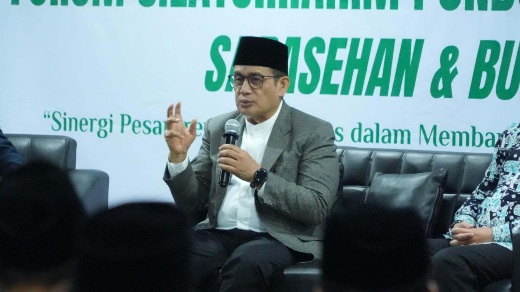 Wamenag menambahkan keterlibatan pesantren dalam program ekonomi desa diharapkan dapat memperkuat pemberdayaan masyarakat sekaligus meningkatkan kemandirian ekonomi umat.