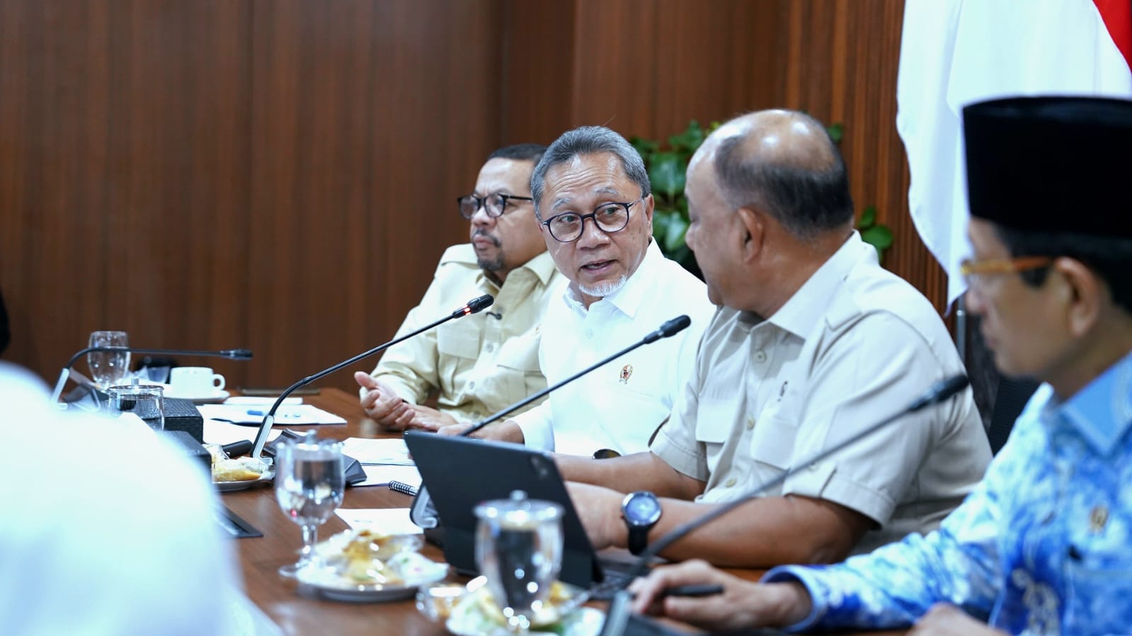 Menko Pangan menyampaikan bahwa pemerintah akan menyempurnakan pendataan untuk madrasah dan sekolah berbasis agama 