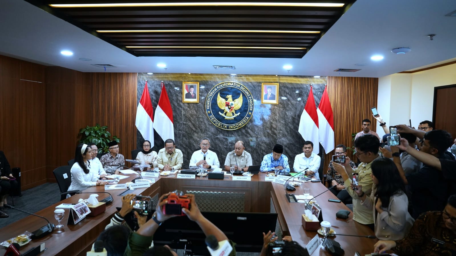 Doorstop pasca Rakortas Tingkat Menteri