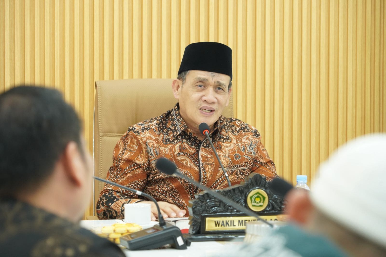 Dialog Wamenag Romo Syafi'i dengan Majelis Azzikra