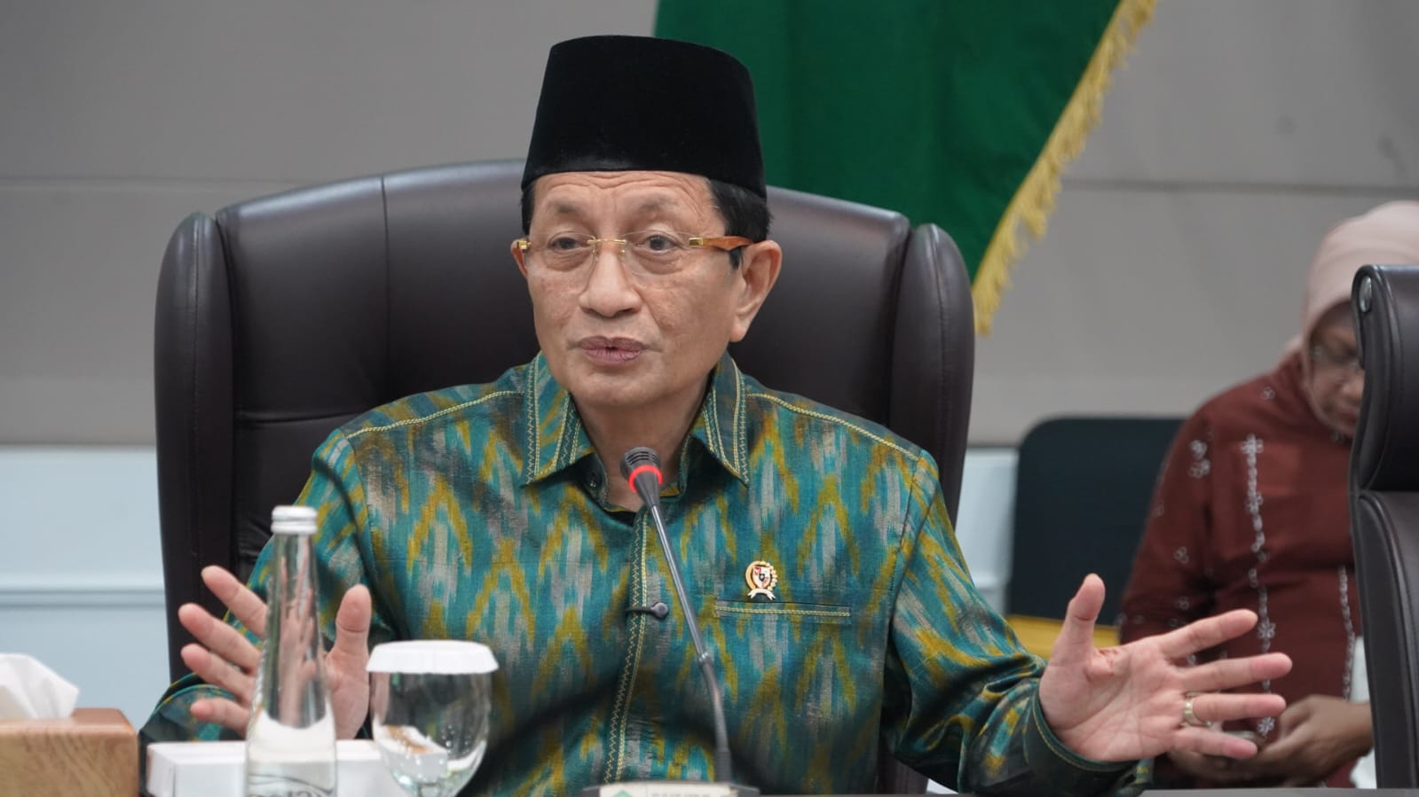 “Saya bangga kepada anak-anakku sekalian. Kalian menyampaikan aspirasi dengan terbuka, santun, dan penuh tanggung jawab. Ini menunjukkan bahwa anak-anak Indonesia memiliki kepedulian besar terhadap masa depan pendidikan dan perlindungan anak,” ujar Menag.
