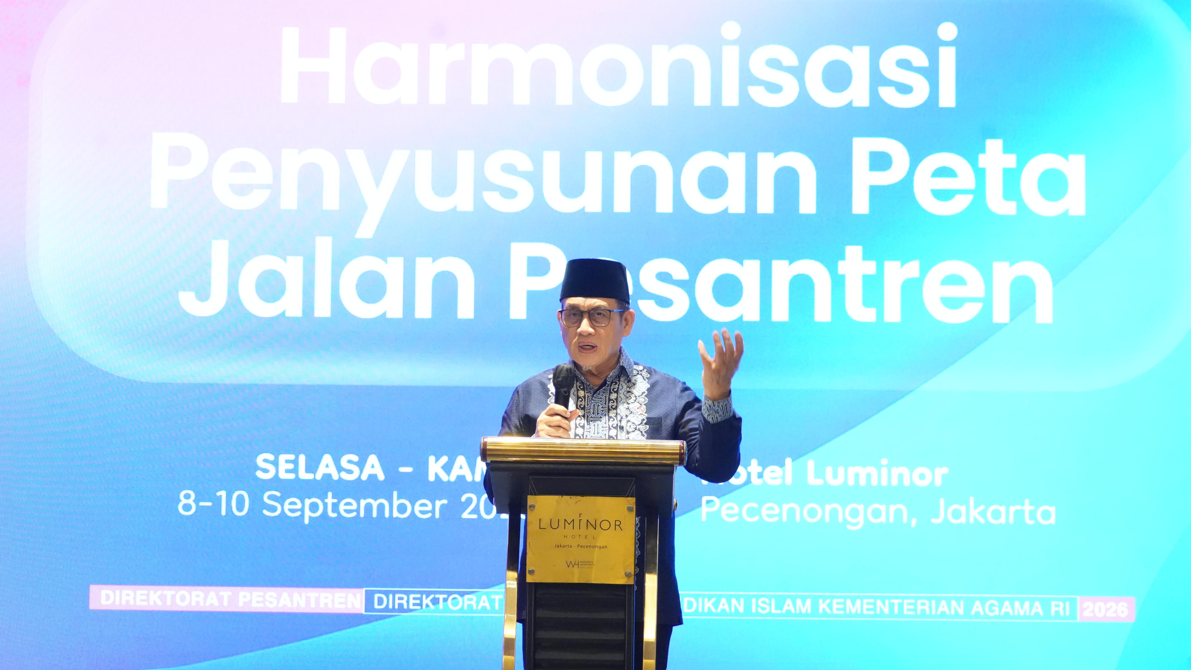 Wamenag Minta Peta Jalan Disusun Berdasarkan Kebutuhan Pesantren