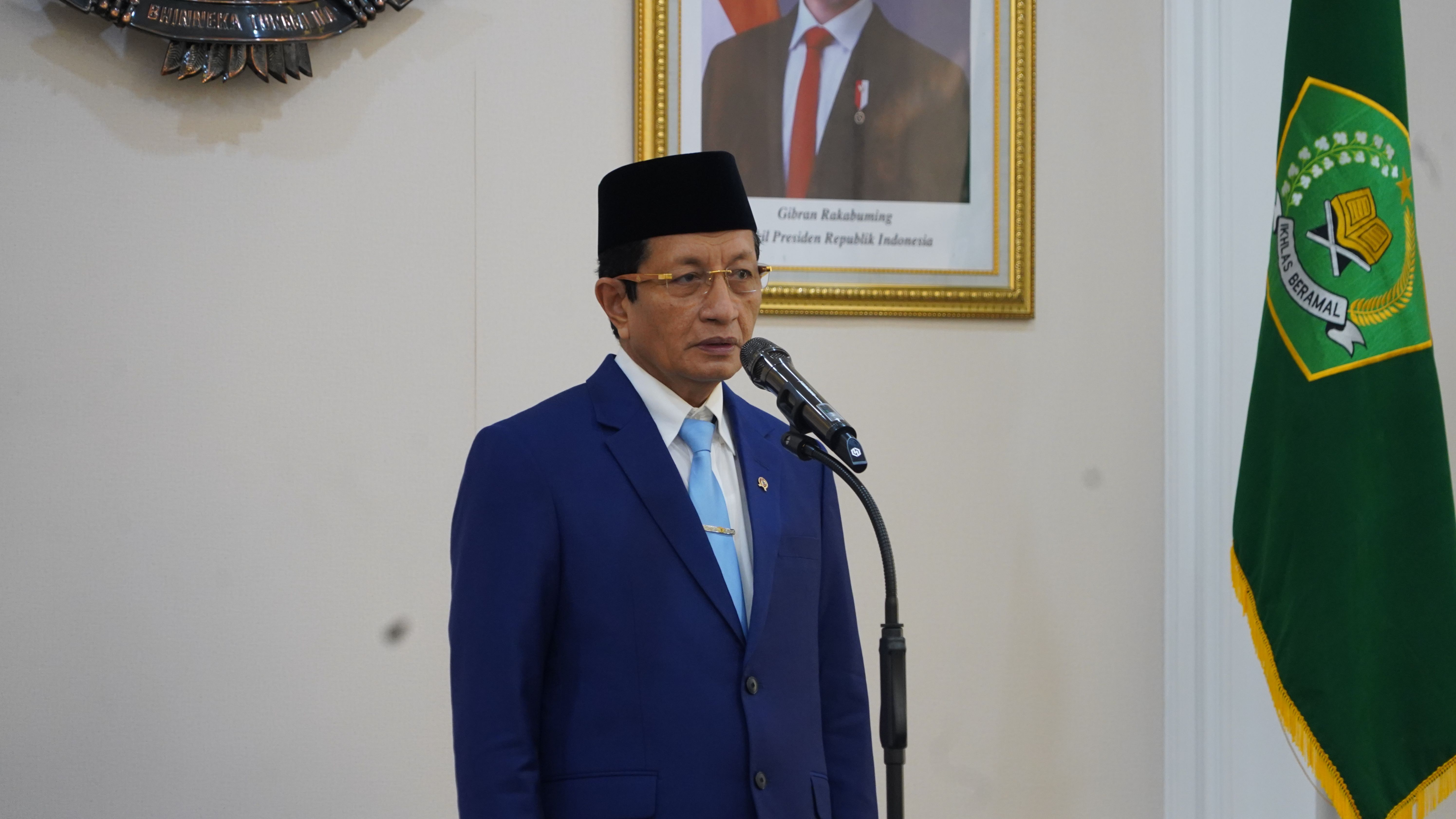 Menteri Agama Lantik Dirjen Pesantren Pertama dan Empat Rektor PTKN