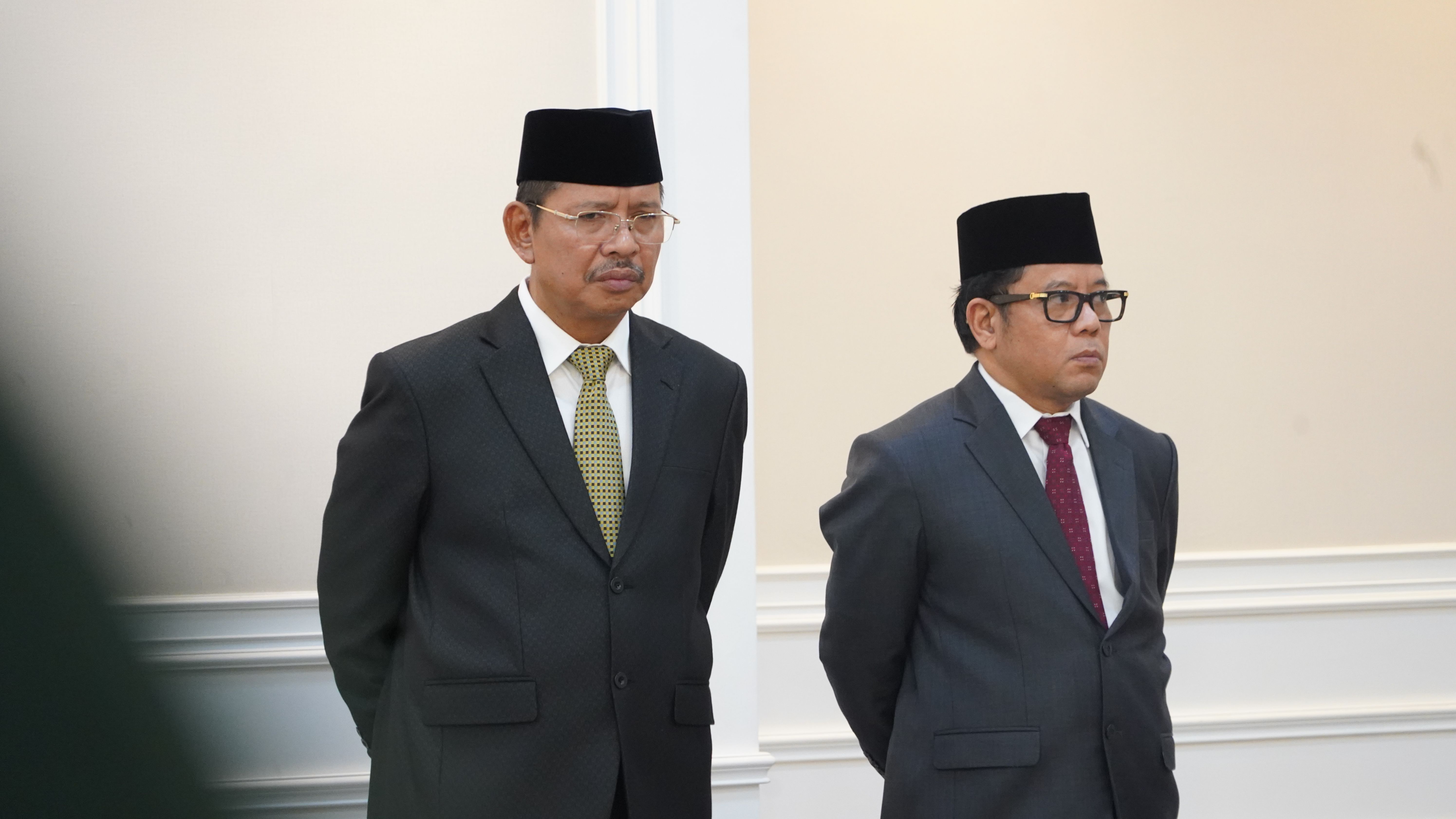 Menteri Agama Lantik Dirjen Pesantren Pertama dan Empat Rektor PTKN