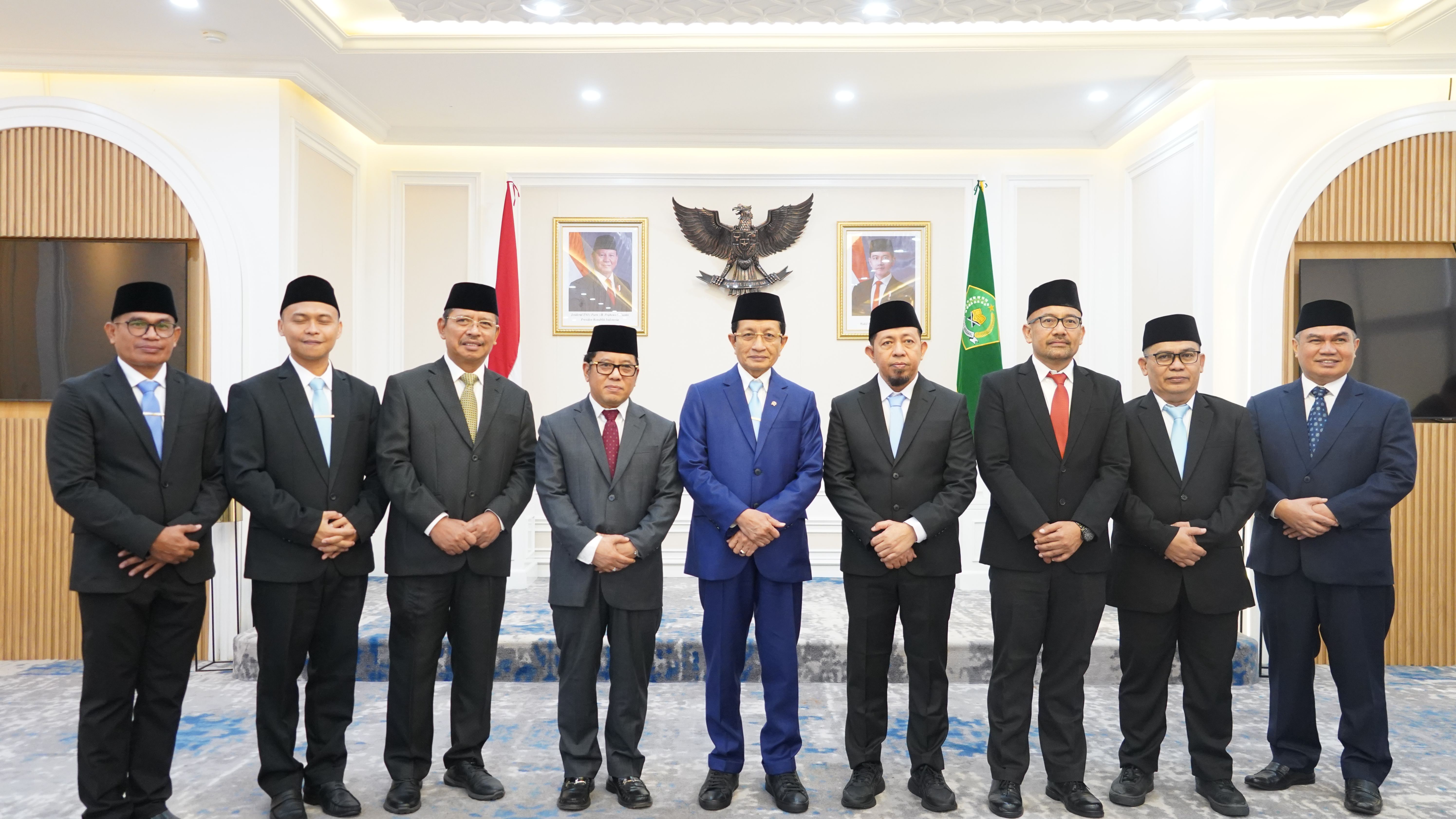 Menteri Agama Lantik Dirjen Pesantren Pertama dan Empat Rektor PTKN