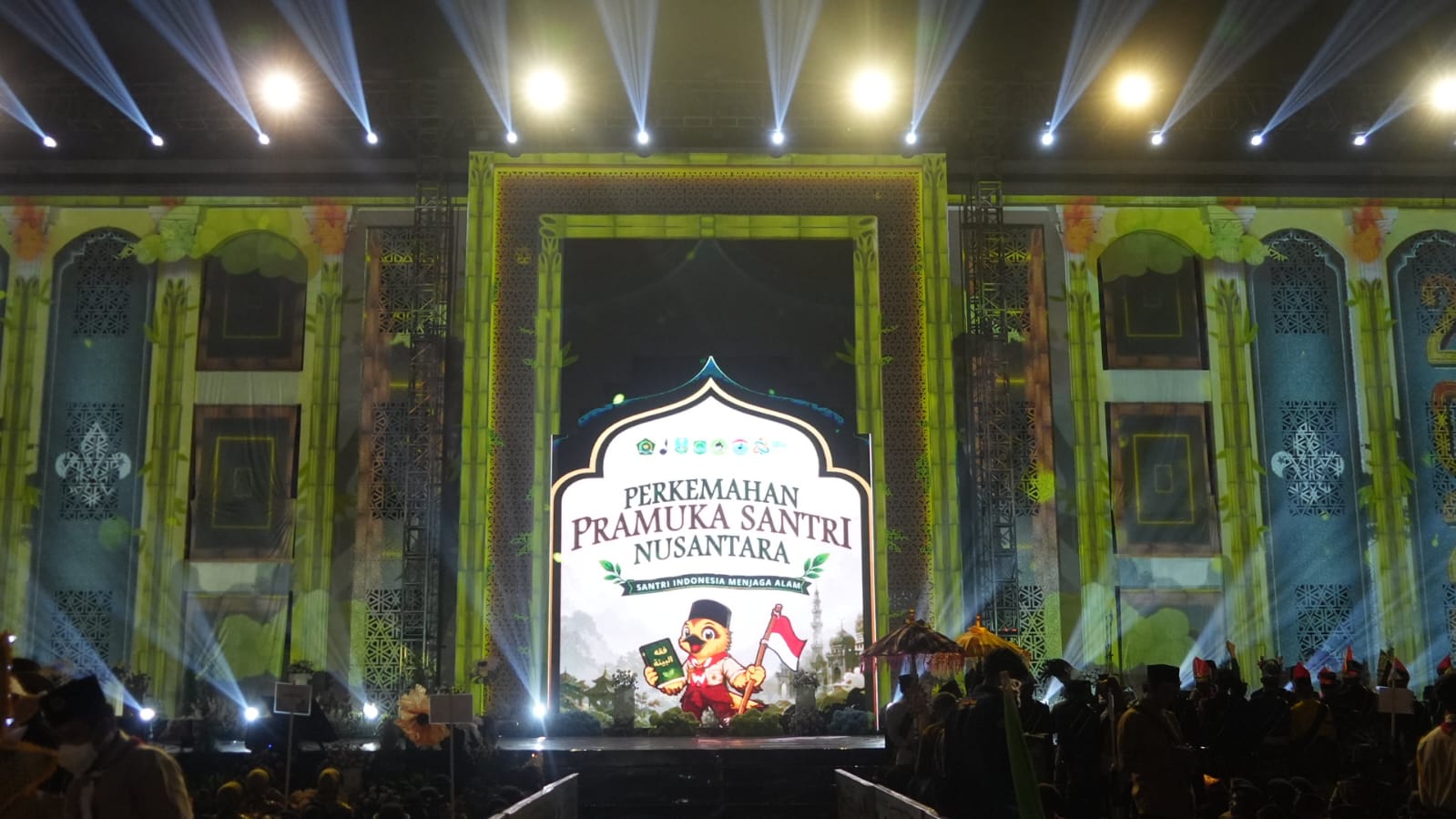 Potret megahnya panggung PPSN VI 2026.