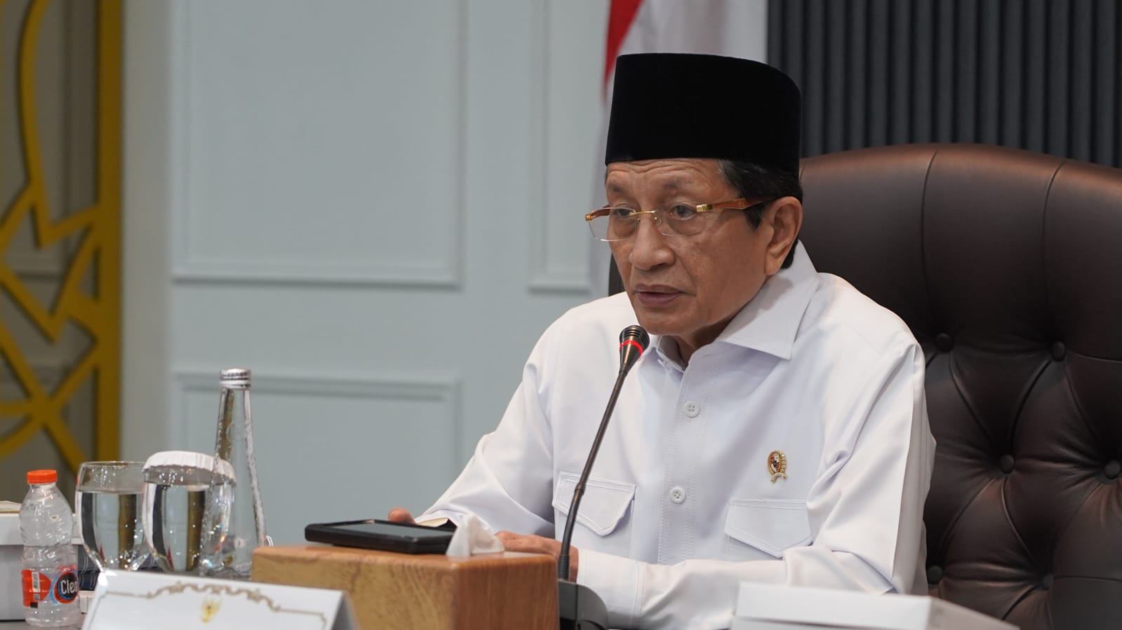 Menag Minta Tata Kelola Pesantren Diperkuat, dari Data hingga Legalitas Ijazah